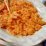 簡単　キムチチャーハン